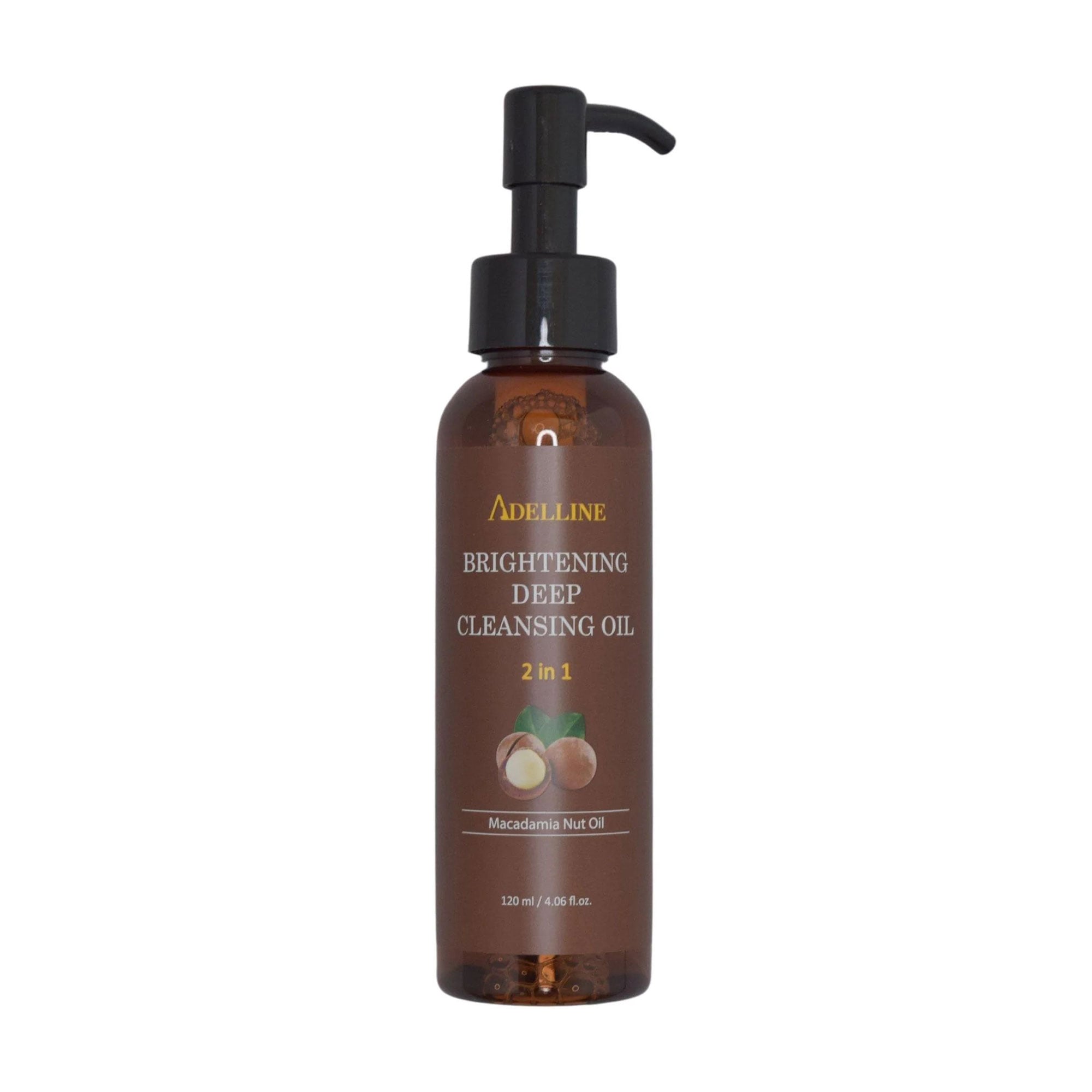 Уцінка! Гідрофільна олія для обличчя Adelline Brightening Deep Cleansing Oil з горіхом макадамія, 120 мл